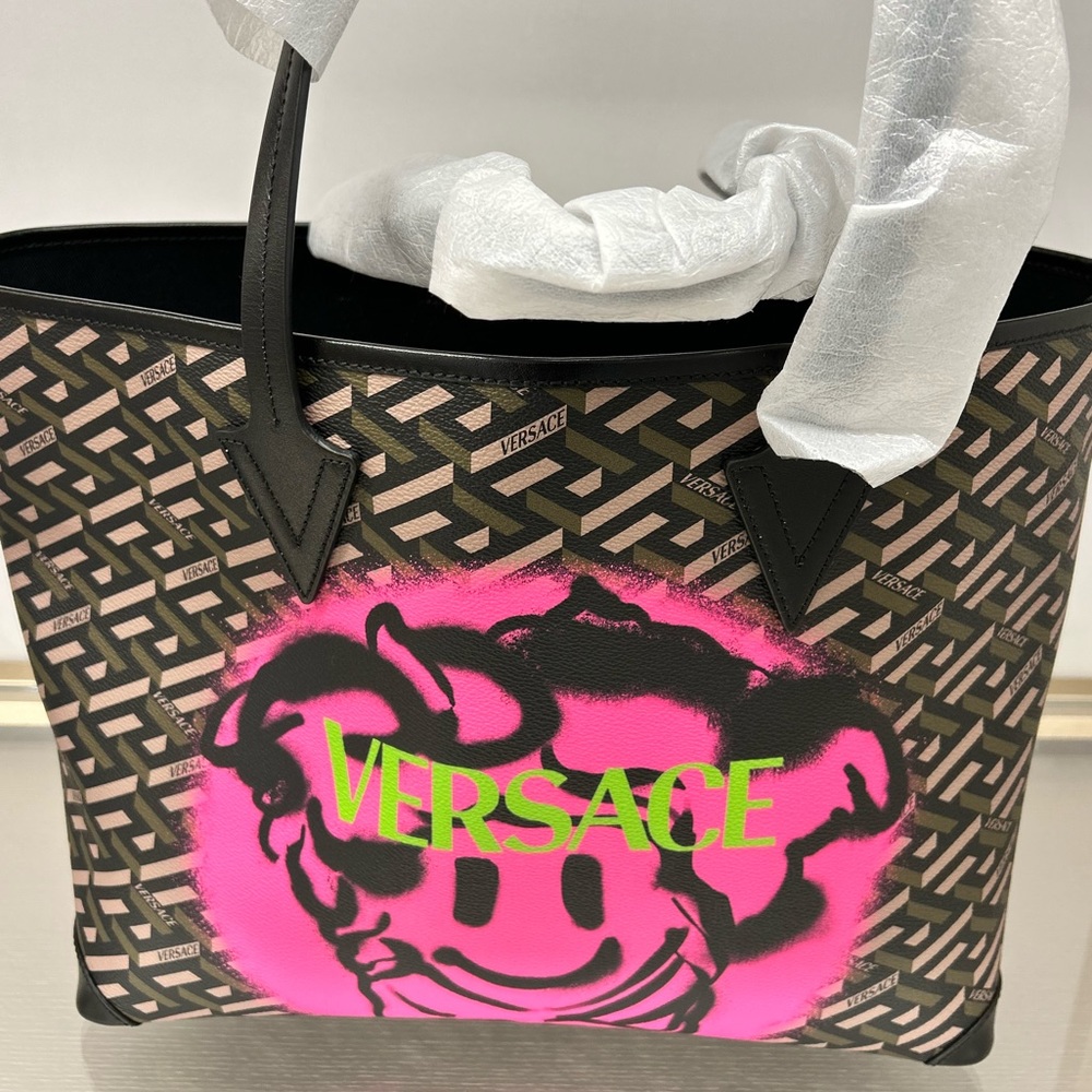Versace Medusa Smiley Tote Bag